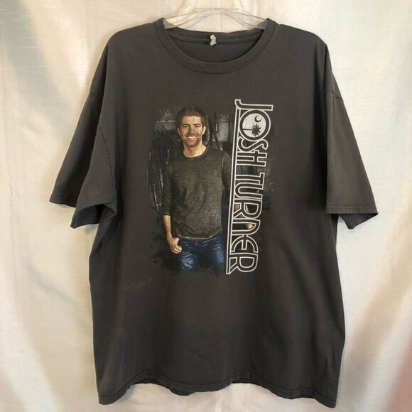 Josh Turner  Grey Concert- Shirt Mens XLG - Picture 10 of 10